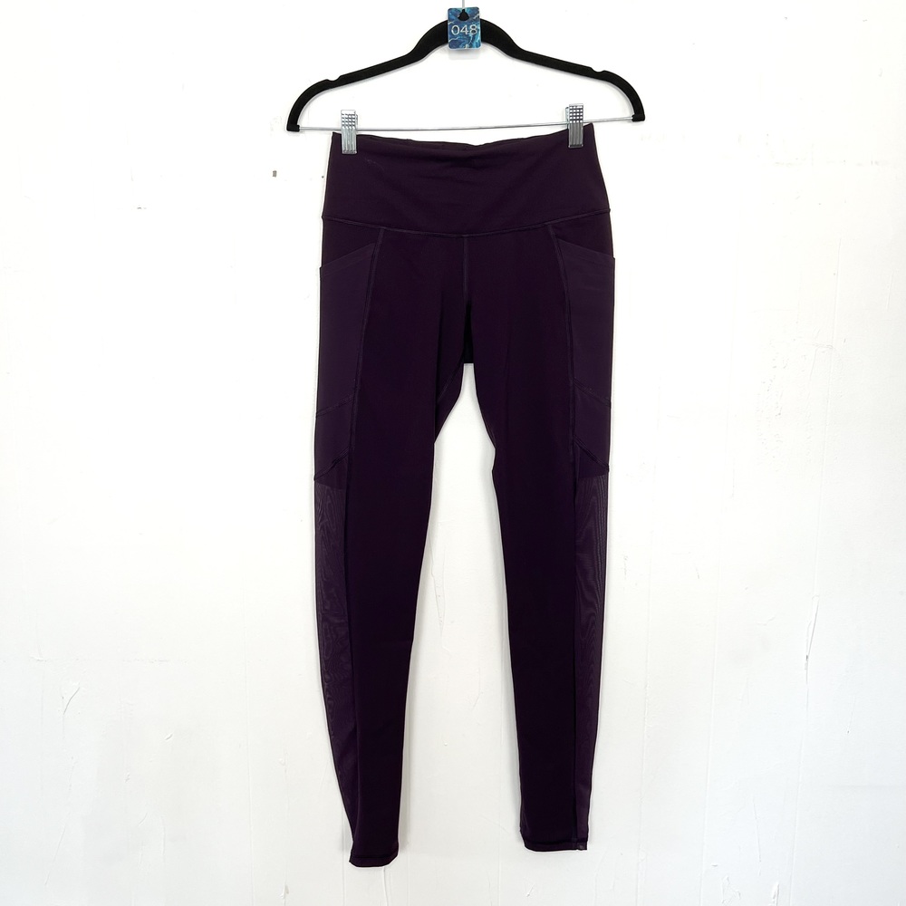 Women's Purple High-Waisted Leggings
